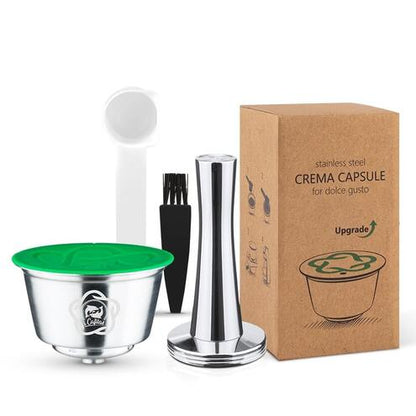 Wiederverwendbare Edelstahl-Kapsel für Dolce Gusto - greencoffee ☕️🌱