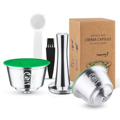 Wiederverwendbare Edelstahl-Kapsel für Dolce Gusto - greencoffee ☕️🌱